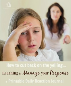 Help for Yellers: Learning to Manage Your Response {+ Printable Daily ...